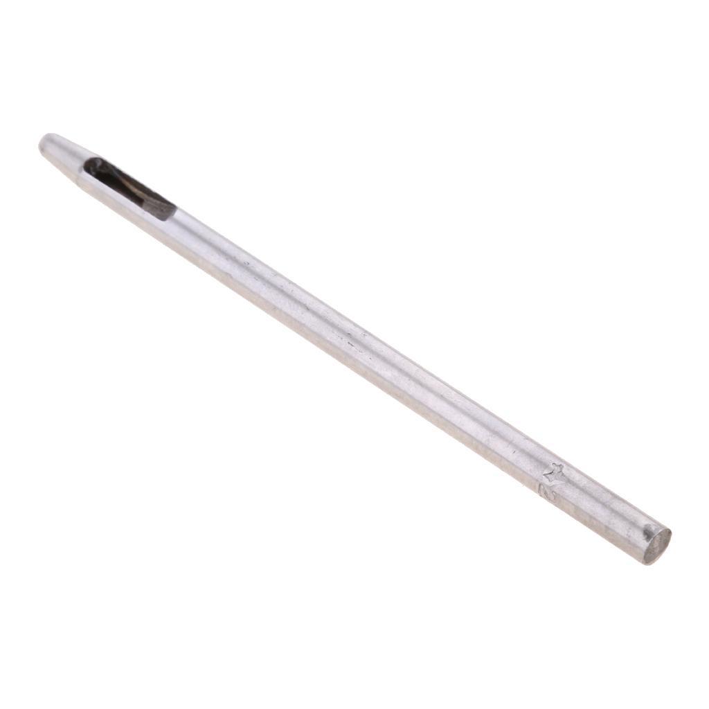 2X Steel Round Hollow Punch Hand Tools Hole Punching Leather Gasket 2.5mm