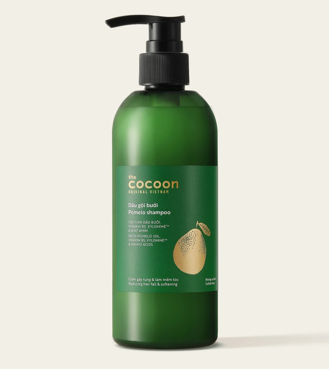 Dầu gội Cocoon tinh dầu bưởi ngăn rụng tóc kích thích mọc tóc 310ml - Thanh Mộc Hương Hà Tĩnh