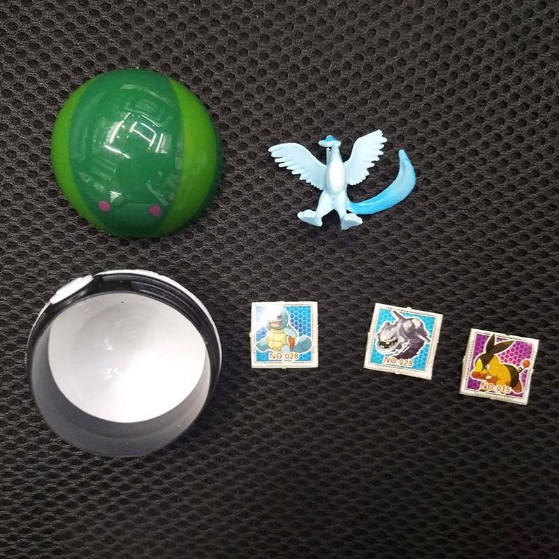 Set 16 bóng pokemon 5.5cm chứa mô hình và quà tặng