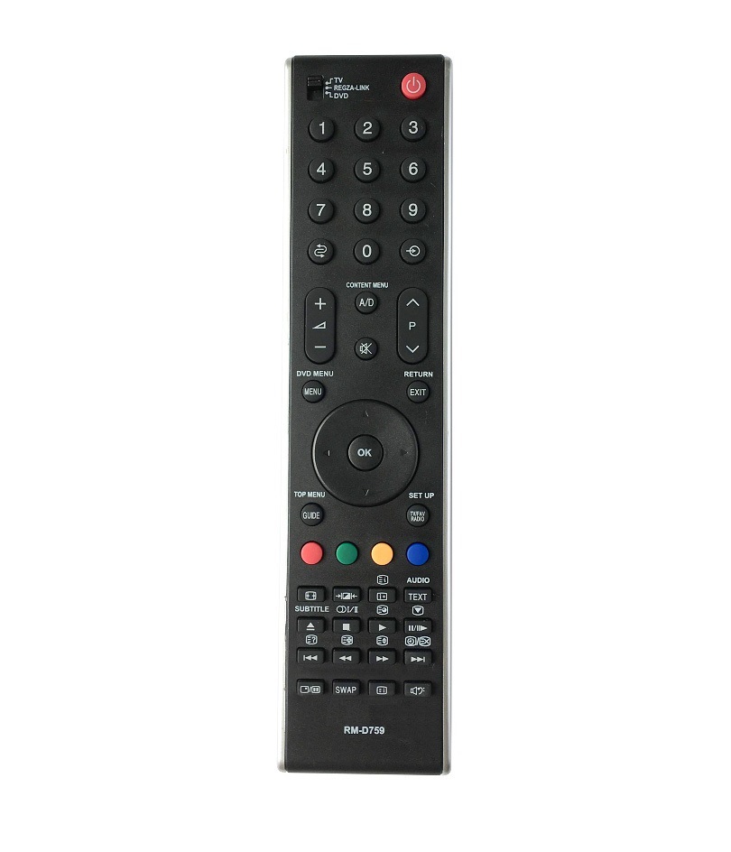 Remote Điều Khiển Cho TV LCD, TV LED TOSHIBA Regza Link RM-D759 (Kèm Pin AAA Maxell)