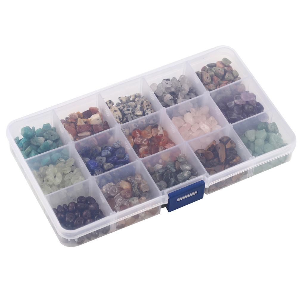 1 Box 4-8mm Jewelry Making Bead Portable DIY Art Design Safe Stones Indoor Home Handbag Ear Drop Anklet Beads