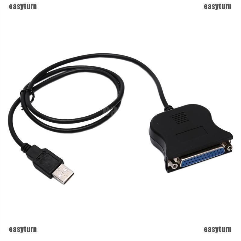 ĐẦY ĐỦ IEEE 1284 25-Pin Parallel Port To USB 2.0 Printer Cable USB To Parallel Adapter