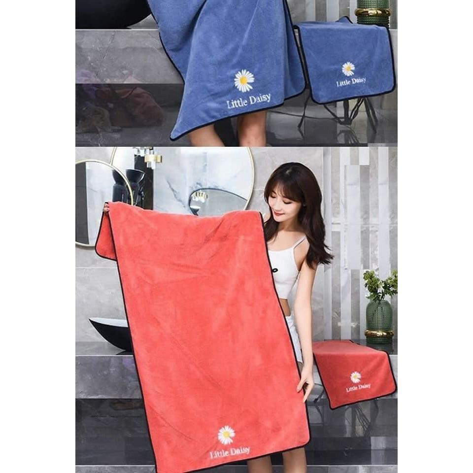 PVN17833 Set 2 khăn tắm hoa cúc T2