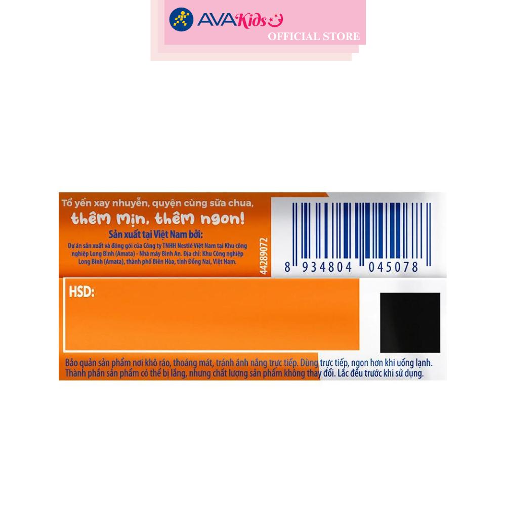 Sữa chua uống tổ yến Nestlé Yogu vị cam 75 ml (từ 1 tuổi)