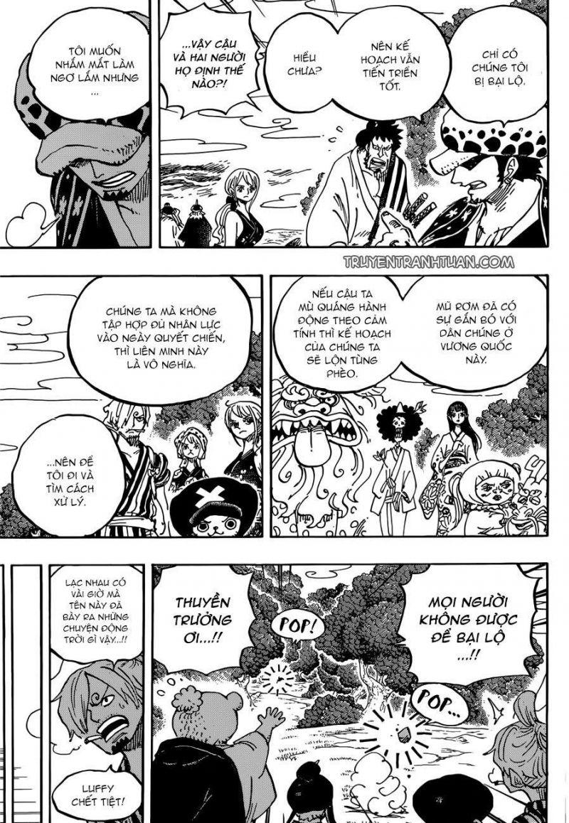 đảo hải tặc - one piece chapter 922 5