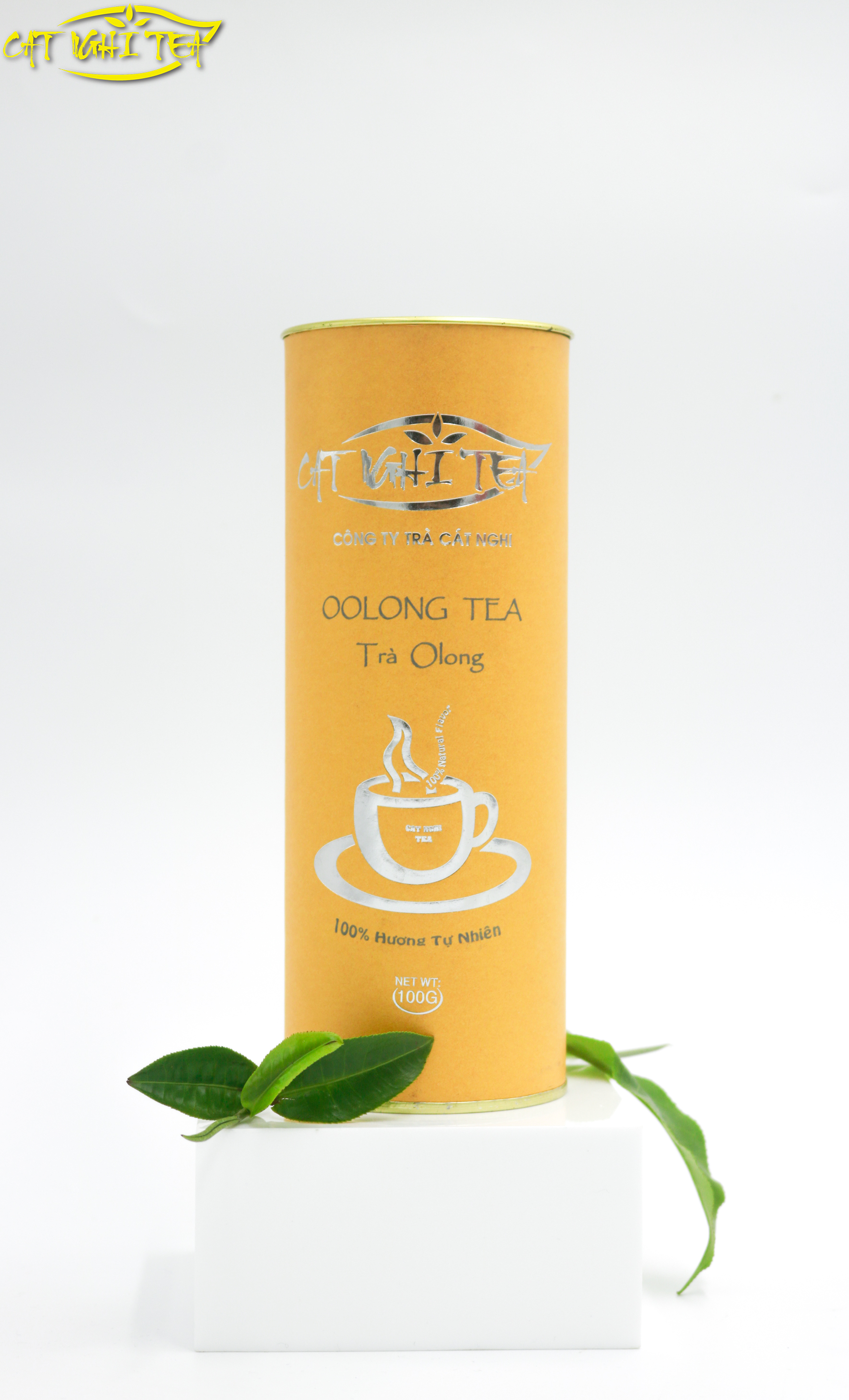 Trà Lon Truyền Thống - Trà Xanh Ô Long Cat Nghi Tea