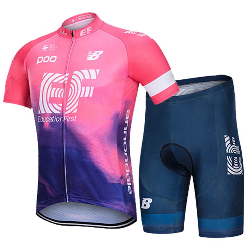 Khuyến mại quần áo đi xe đạp mùa hè mới nam ngắn tay nhanh khô thoáng khí hàng đầu phù hợp với xe đạp leo núi