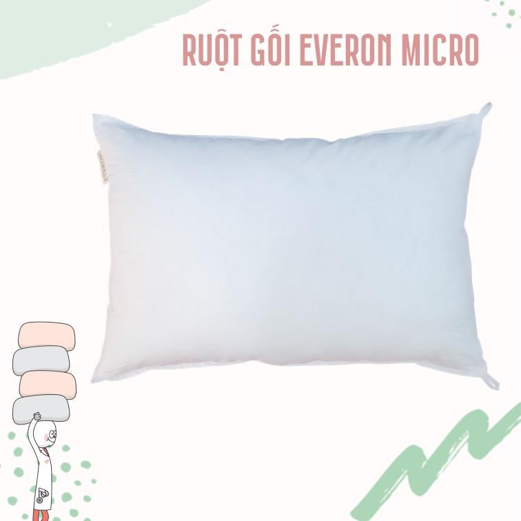 Ruột Gối Đầu Micro 45*65cm EVERON