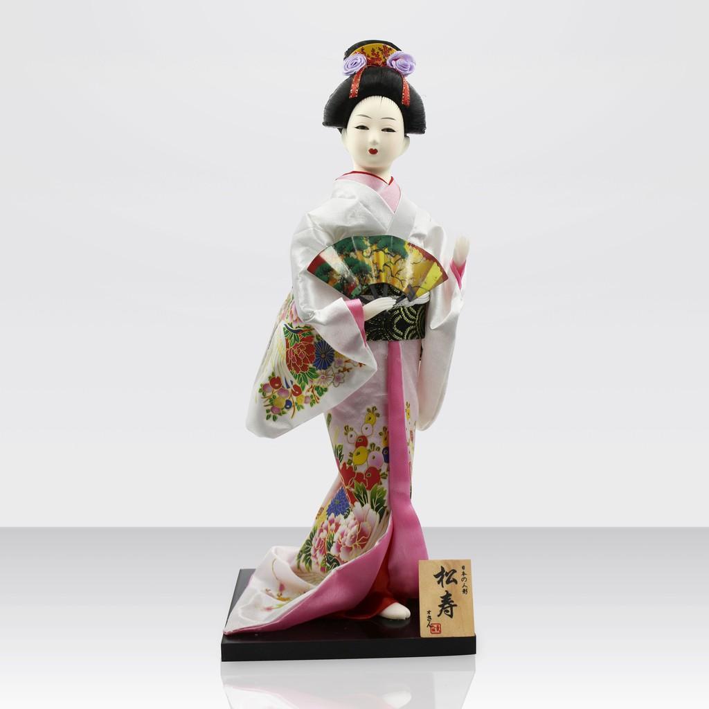 KHO-HN * Búp bê Geisha cao 30cm mặc trang phục truyền thống Nhật Bản - mẫu Y03 (ảnh thật)
