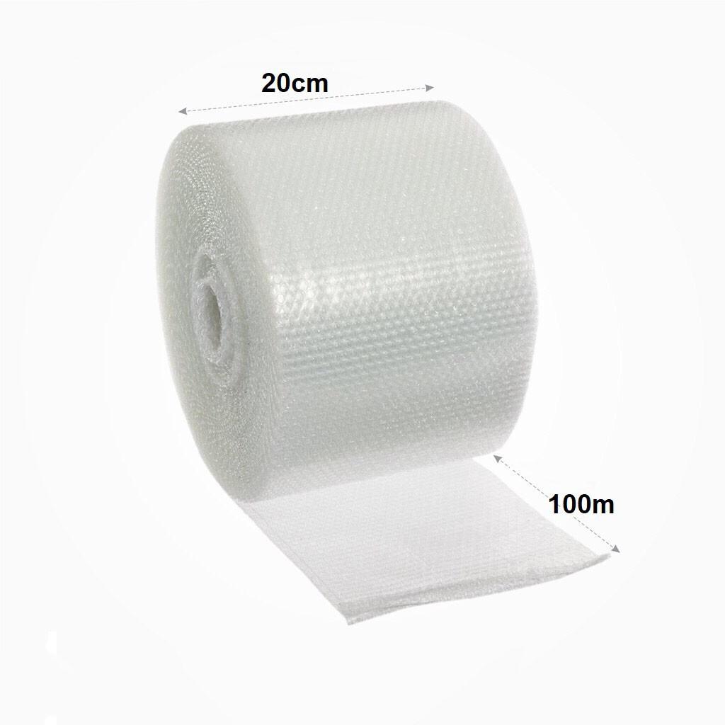 Cuộn bóng khí - màng xốp hơi chống sốc - xốp nổ bọc hàng rộng 20cm x 100m