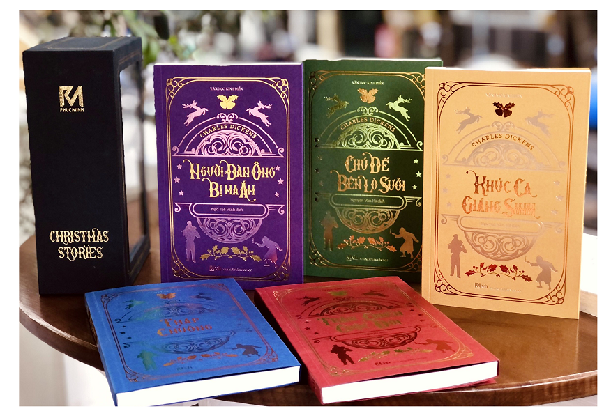 BOXSET BÌA MỀM &quot;NHỮNG CÂU CHUYỆN GIÁNG SINH&quot; của CHARLES DICKENS (5c)