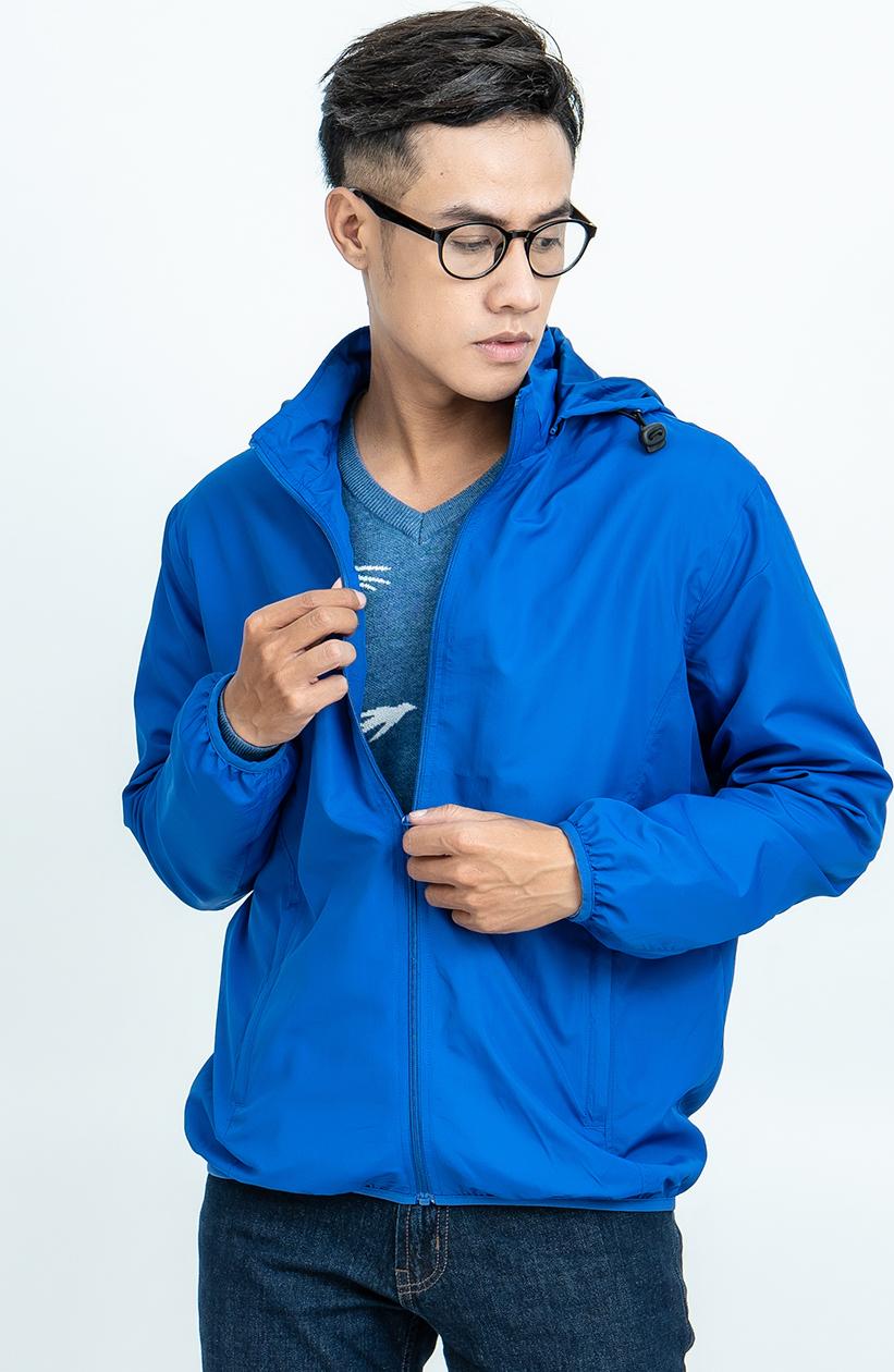 Áo Jacket Nam 2 Lớp Novelty NJKMMDMPLR1806402 - Màu Xanh Coban