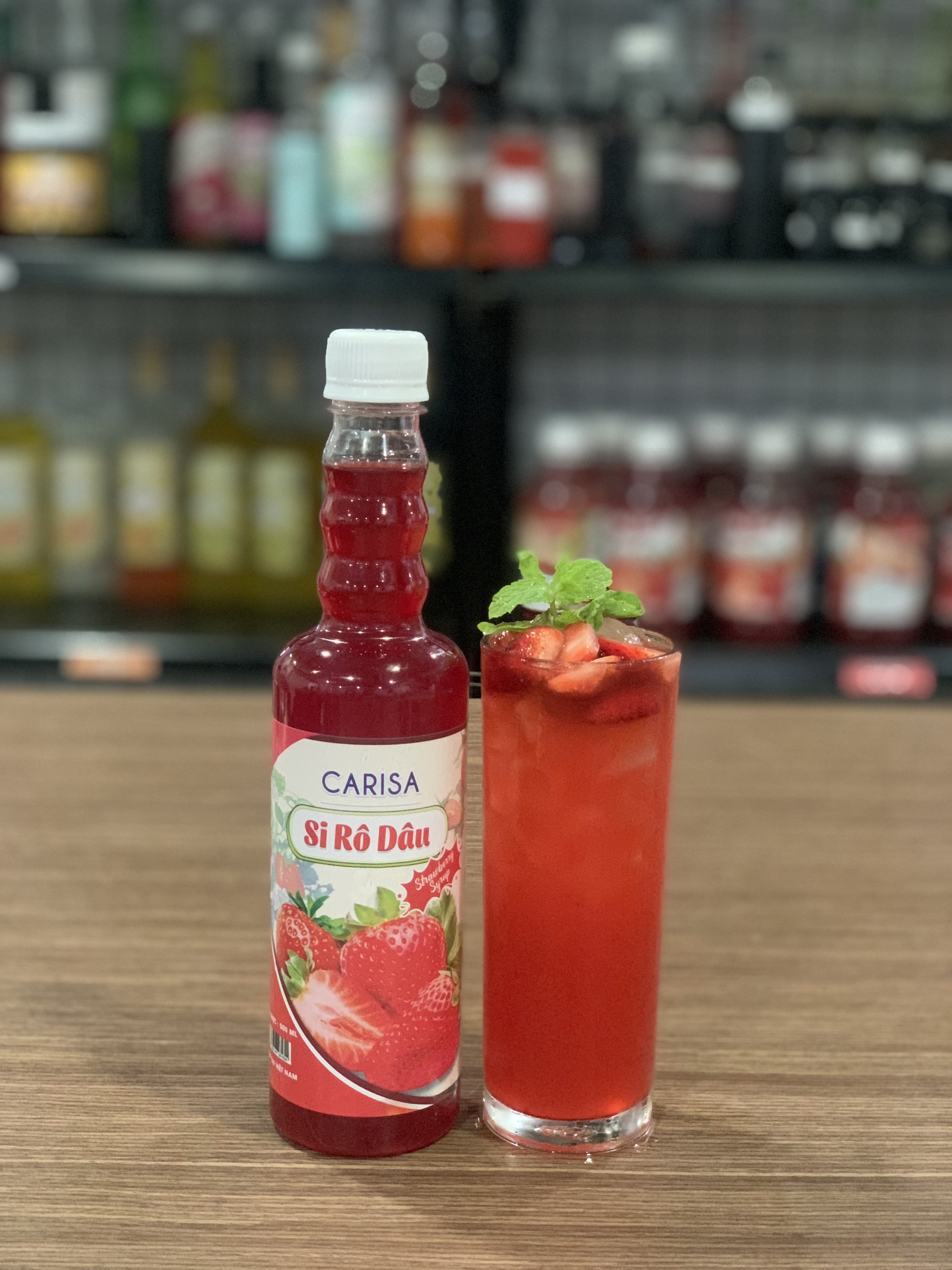 Siro CARISA Dâu 500ml