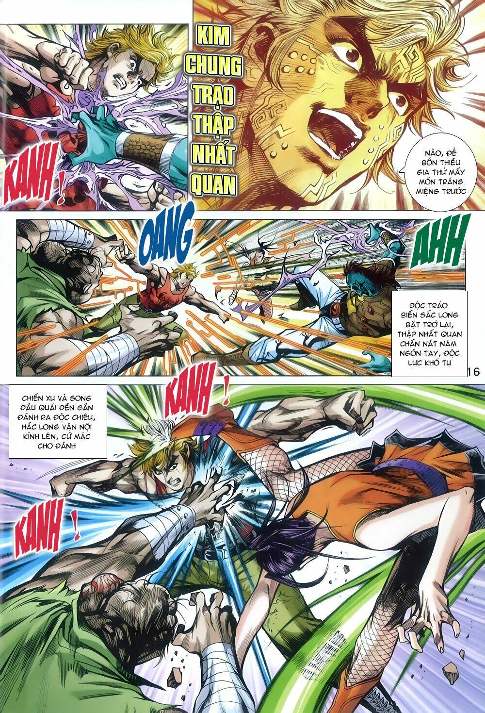 tân tác long hổ môn chapter 806 16