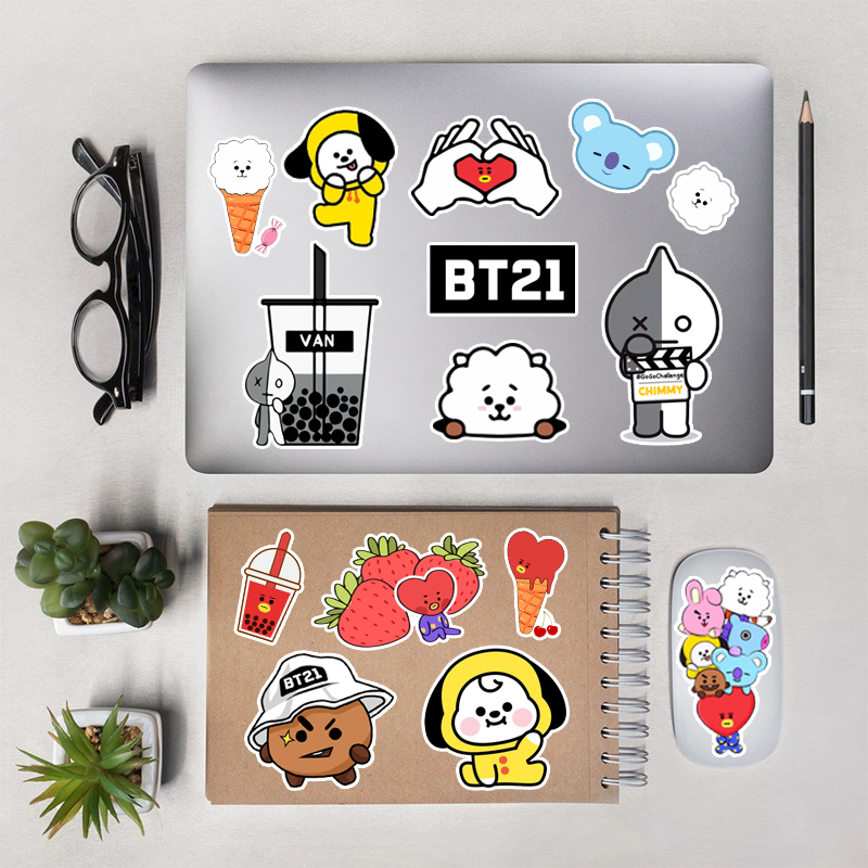 50 Hình Sticker Chủ Đề BTS
