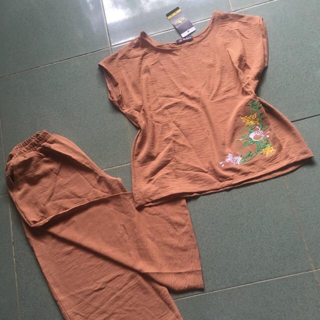 Bộ lửng ống rộng size lớn