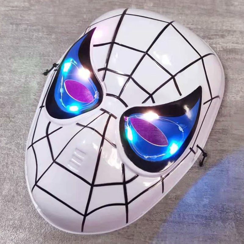 (TRẮNG) Mặt nạ người nhện bản đặc biệt - mặt nạ siêu nhân nhện Spider Man hóa trang Trung thu , Halloween cho bé