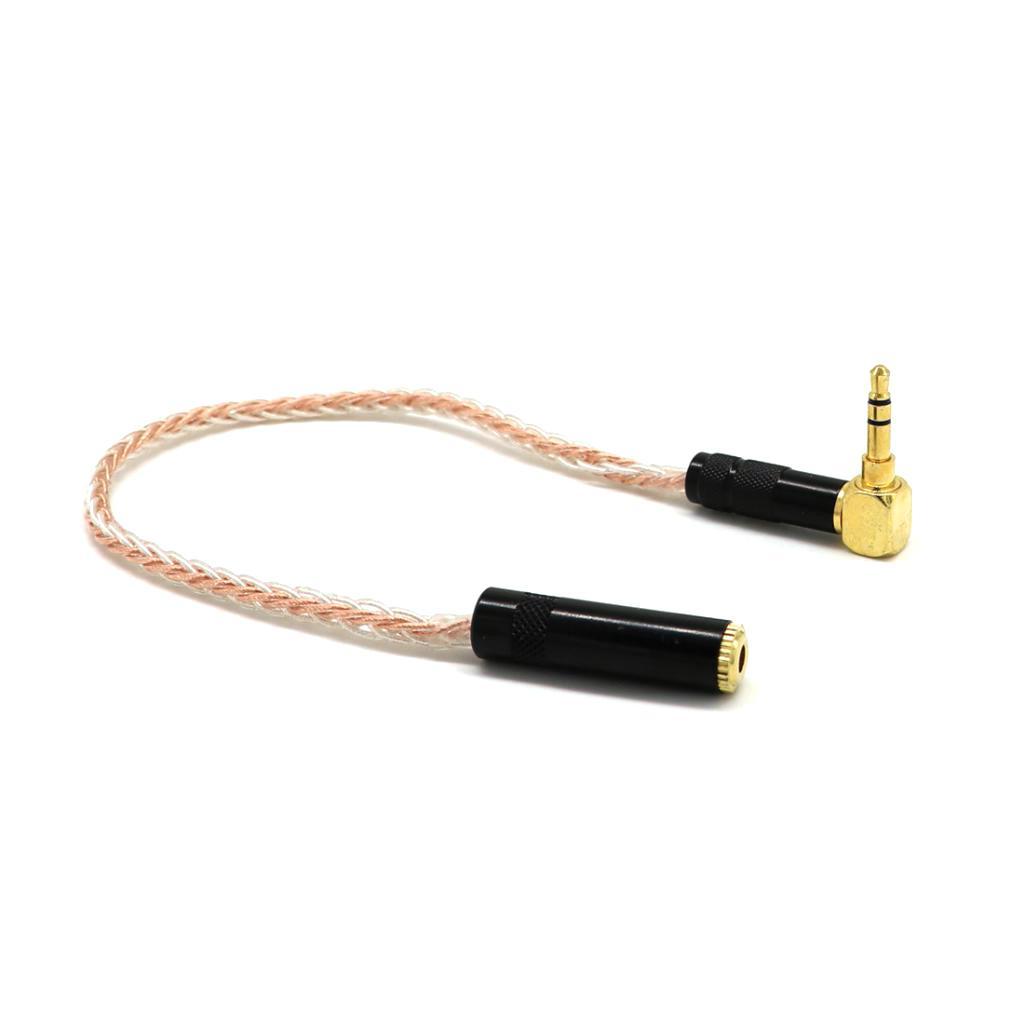 20 cm elbow 3.5 mm male to female stereo extension