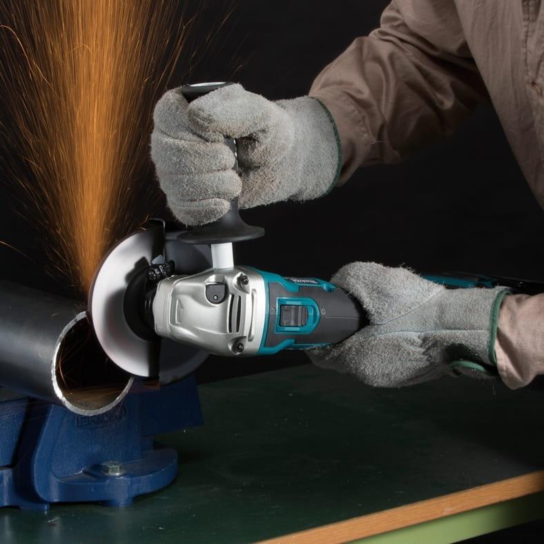 MÁY MÀI GÓC 125MM DÙNG PIN 18V MAKITA DGA506RTE- HÀNG CHÍNH HÃNG