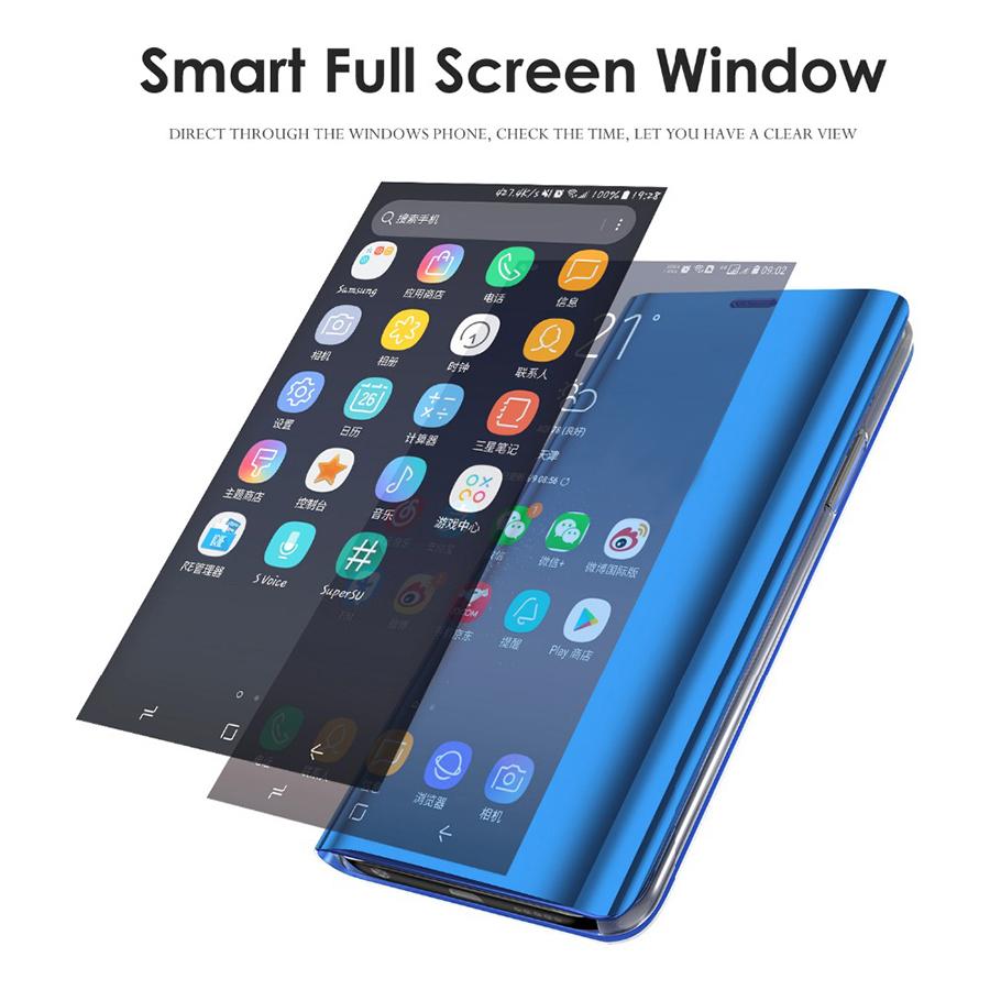 Bao Da Tráng Gương Thời Trang Cho Vivo Y91C Y11 Y12 Y15 Y17 Y19 Y50 Y30 Y90 Y93 Y95 Y91I