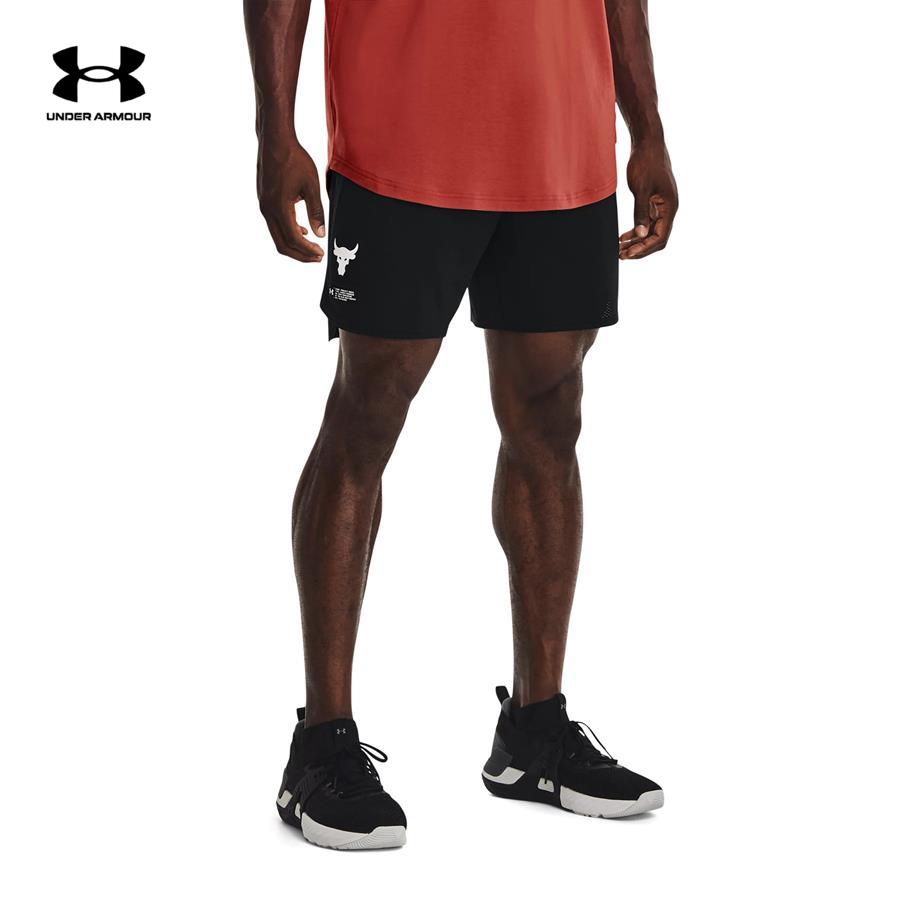 Quần ngắn thể thao nam Under Armour Project Rock Mesh - 1370464-001