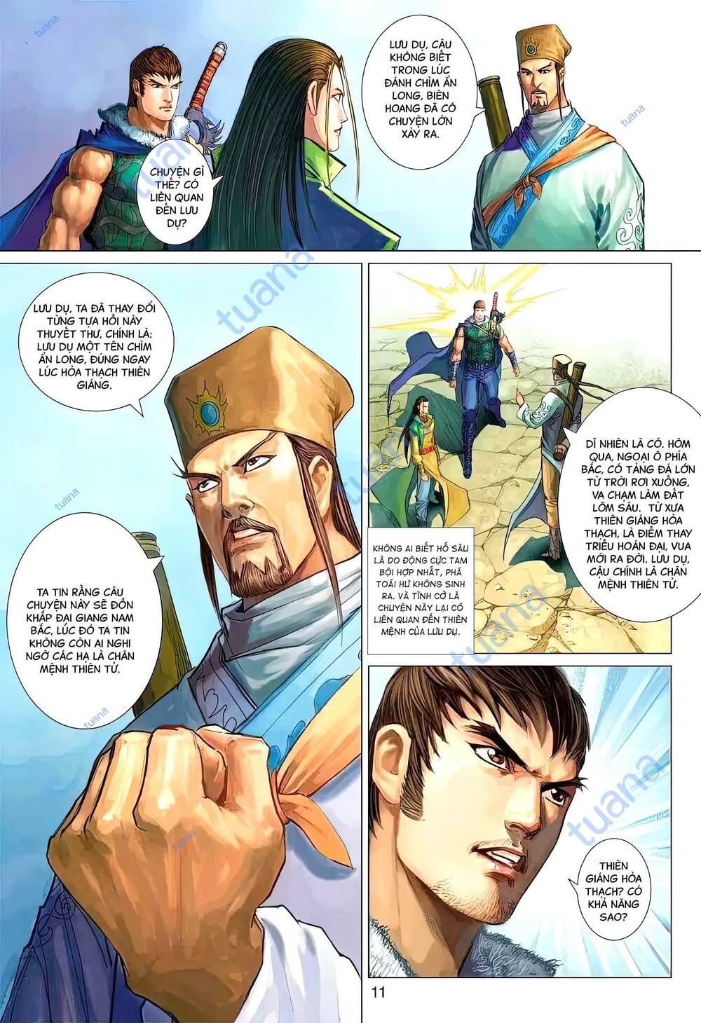 biên hoang truyền thuyết chapter 108 11