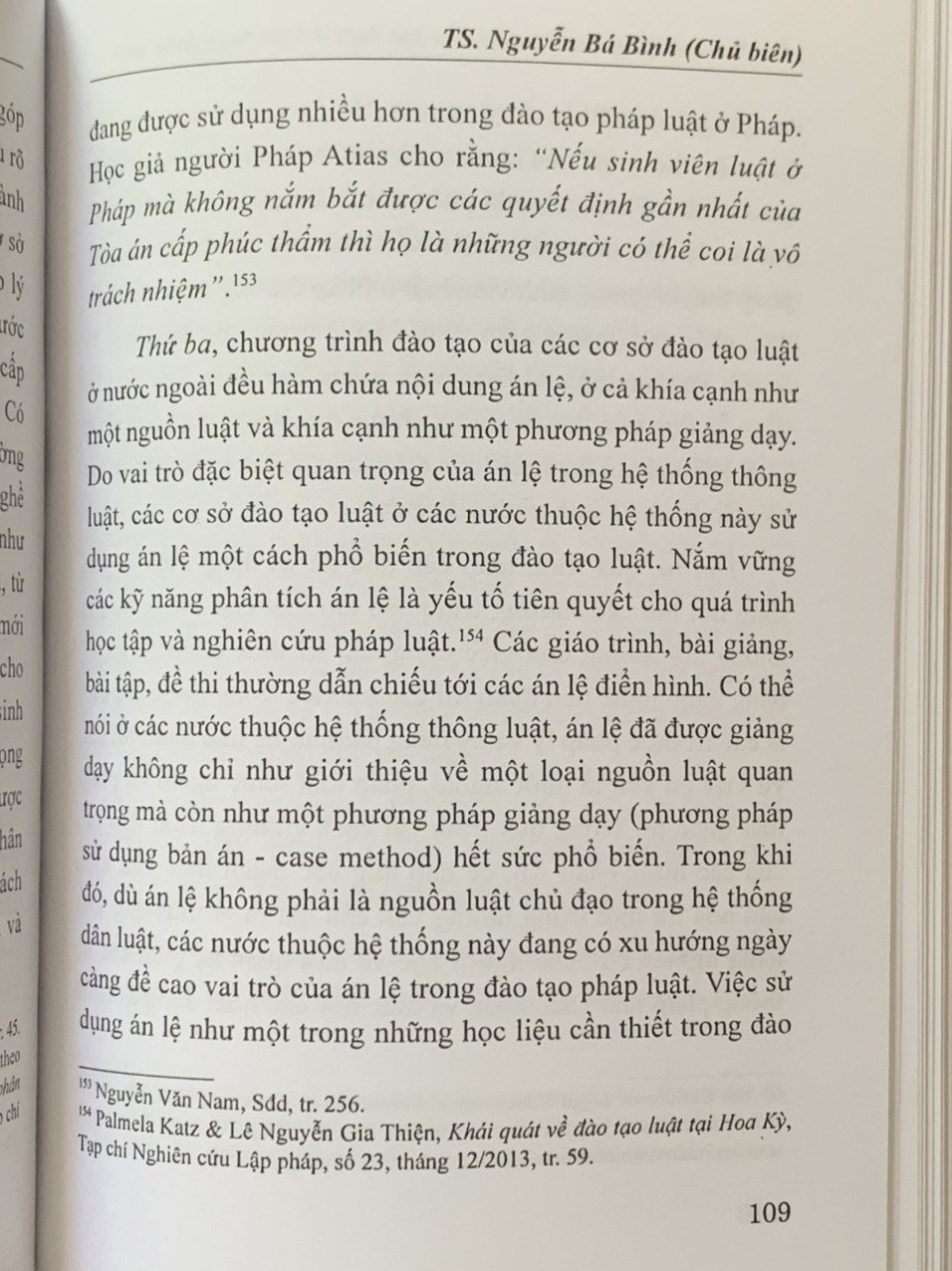 Án lệ và sử dụng án lệ trong đào tạo luật ở Việt Nam hiện nay