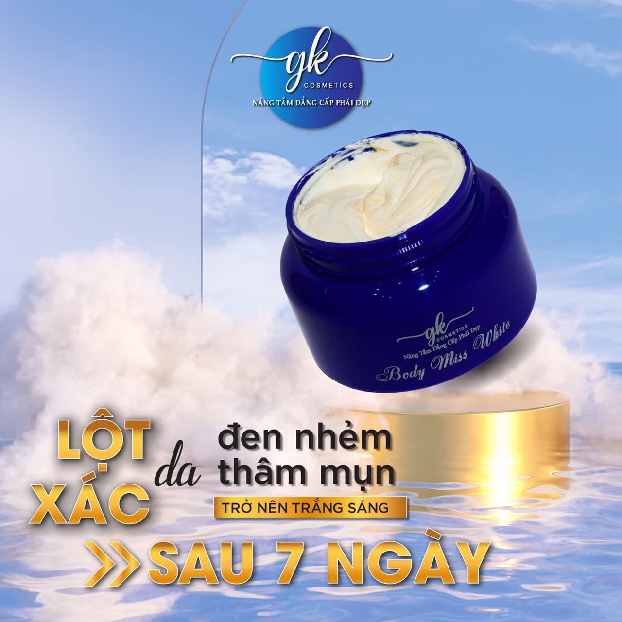 Kem Dưỡng Trắng Da Toàn Thân Hiệu Quả BODY thẩm thấu nhanh phiên bản cao cấp