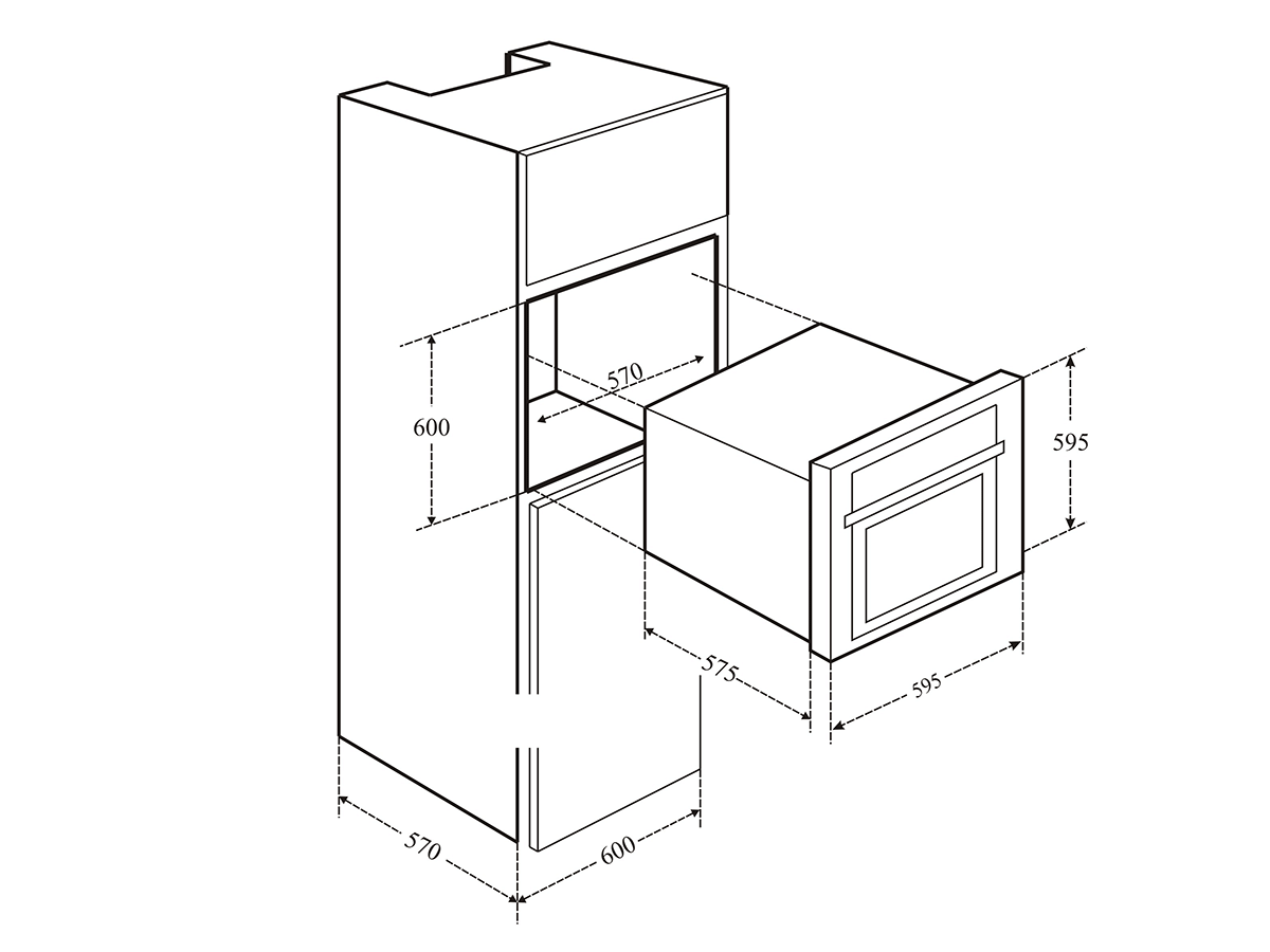 Lò nướng Eurosun EOV65ME_Hàng Chính Hãng