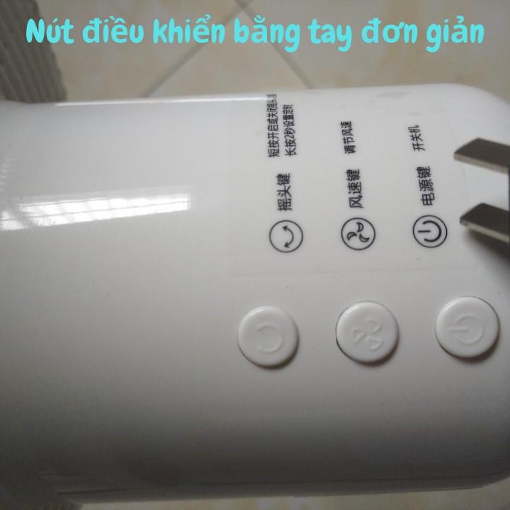 Quạt Cây, Quạt Đứng, Quạt Điện Để Bàn Có Điều Khiển Từ Xa 7 Cánh Quạt 3 Tốc Độ Gió Sang Trọng Có Hẹn Giờ