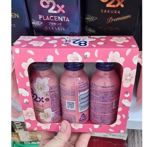 Hộp 3 lọ/ 10 lọ nước The collagen 82X Pink Nhật bản