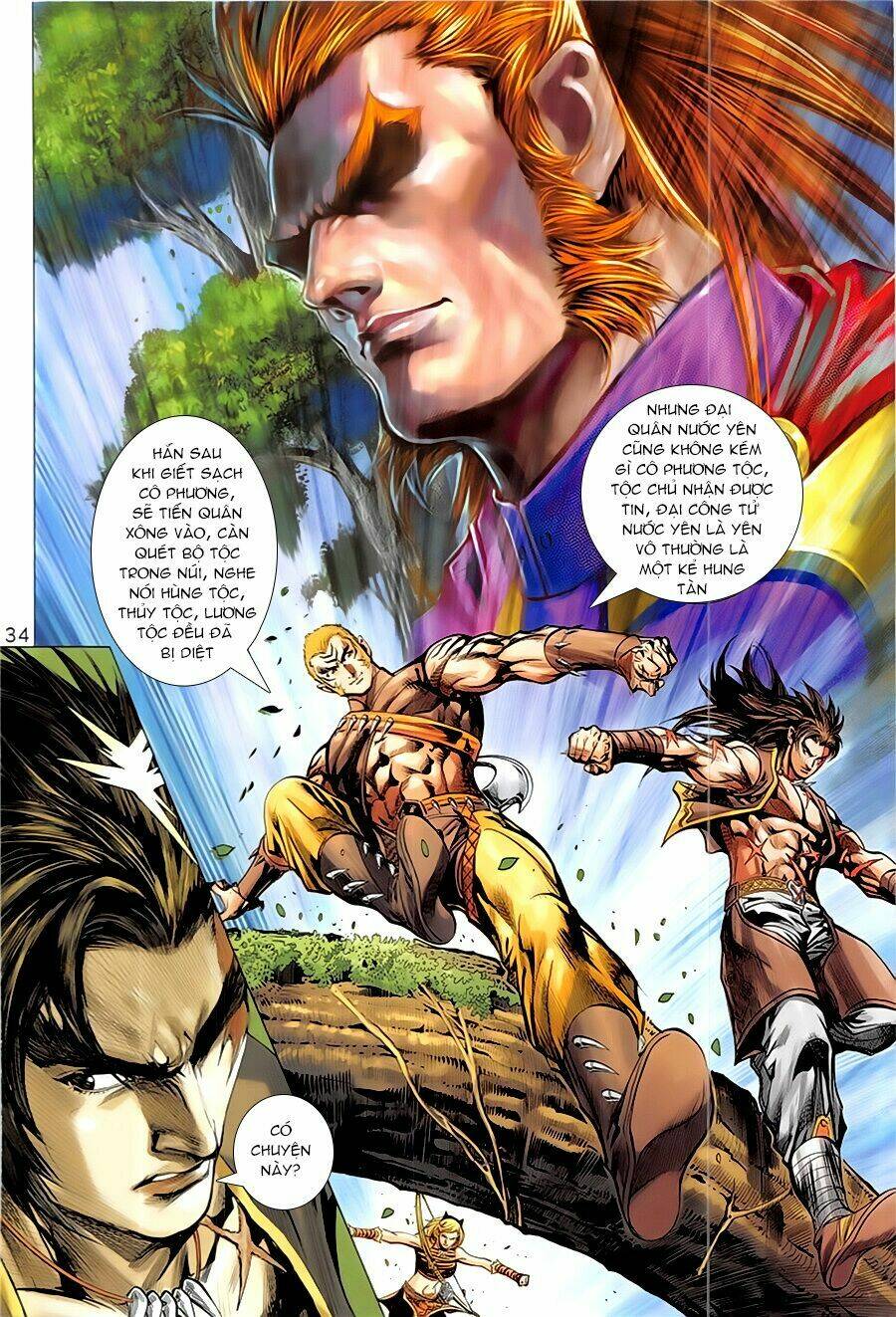 xuân thu mãnh sĩ chapter 1 34