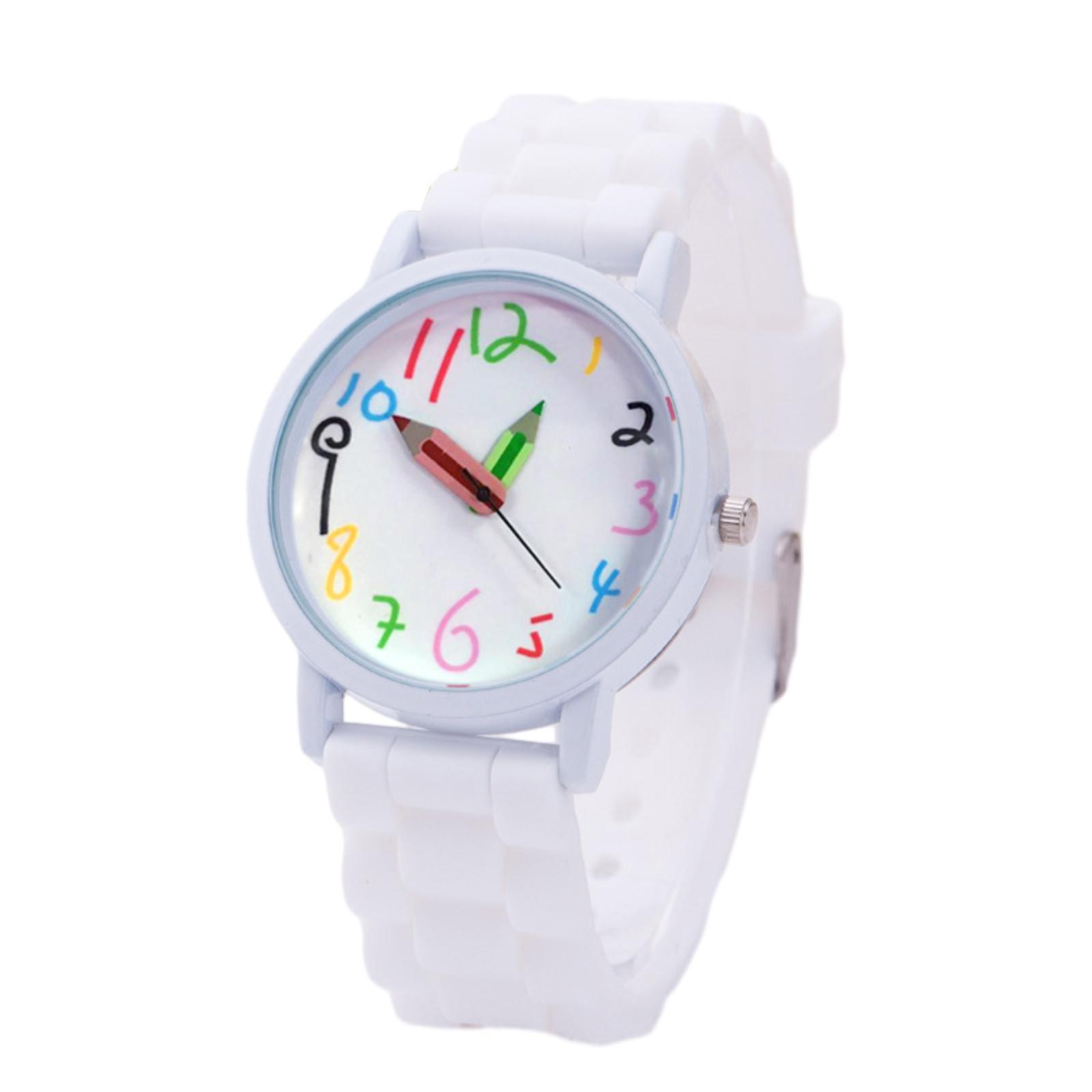 Children Silicone Watch Women Wristwatch for Backpacking Travel Camping