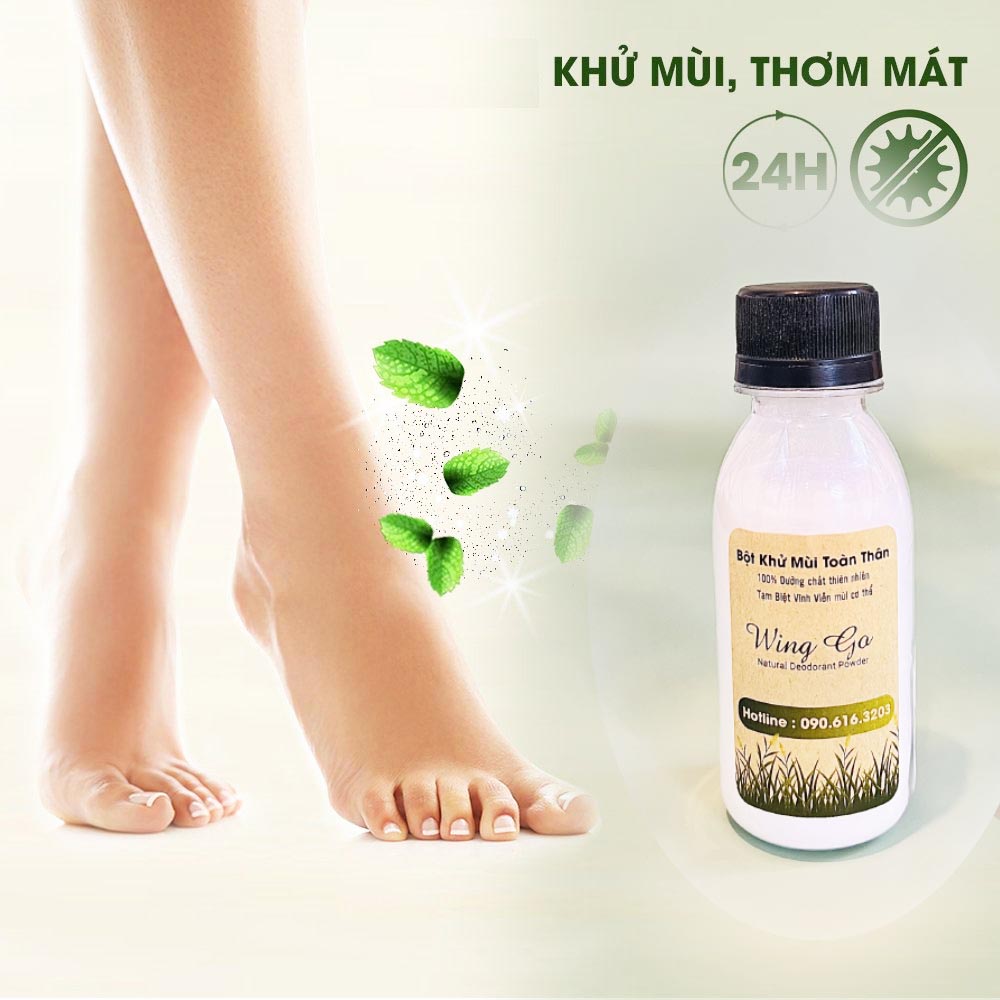 [ GIẢM THÂM ĐEN NÁCH ] Thảo Mộc Khử Mùi HÔI NÁCH, HÔI CHÂN, GIẢM MỒ HÔI