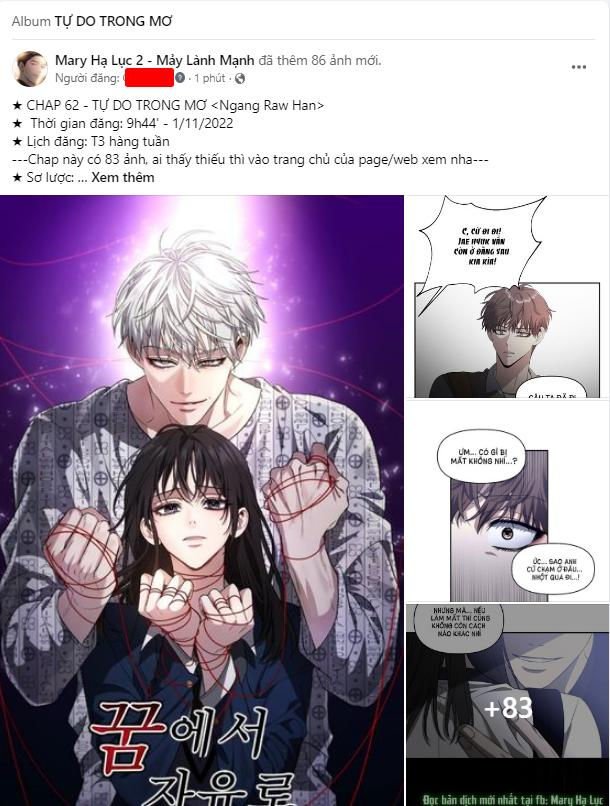 Tự Do Trong Mơ chapter 62.1 2