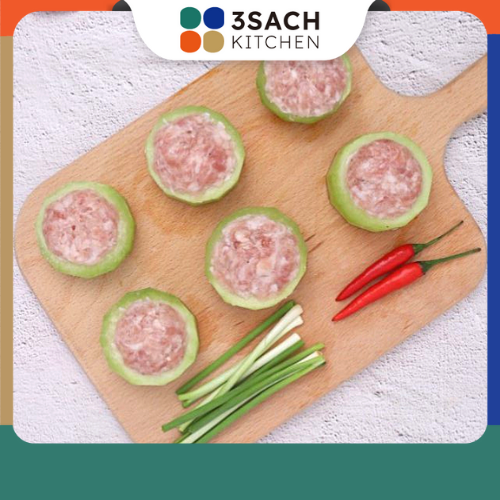 RTC Canh Bí đao dồn thịt 3S khay 500gr – Nguyên liệu đã được sơ chế