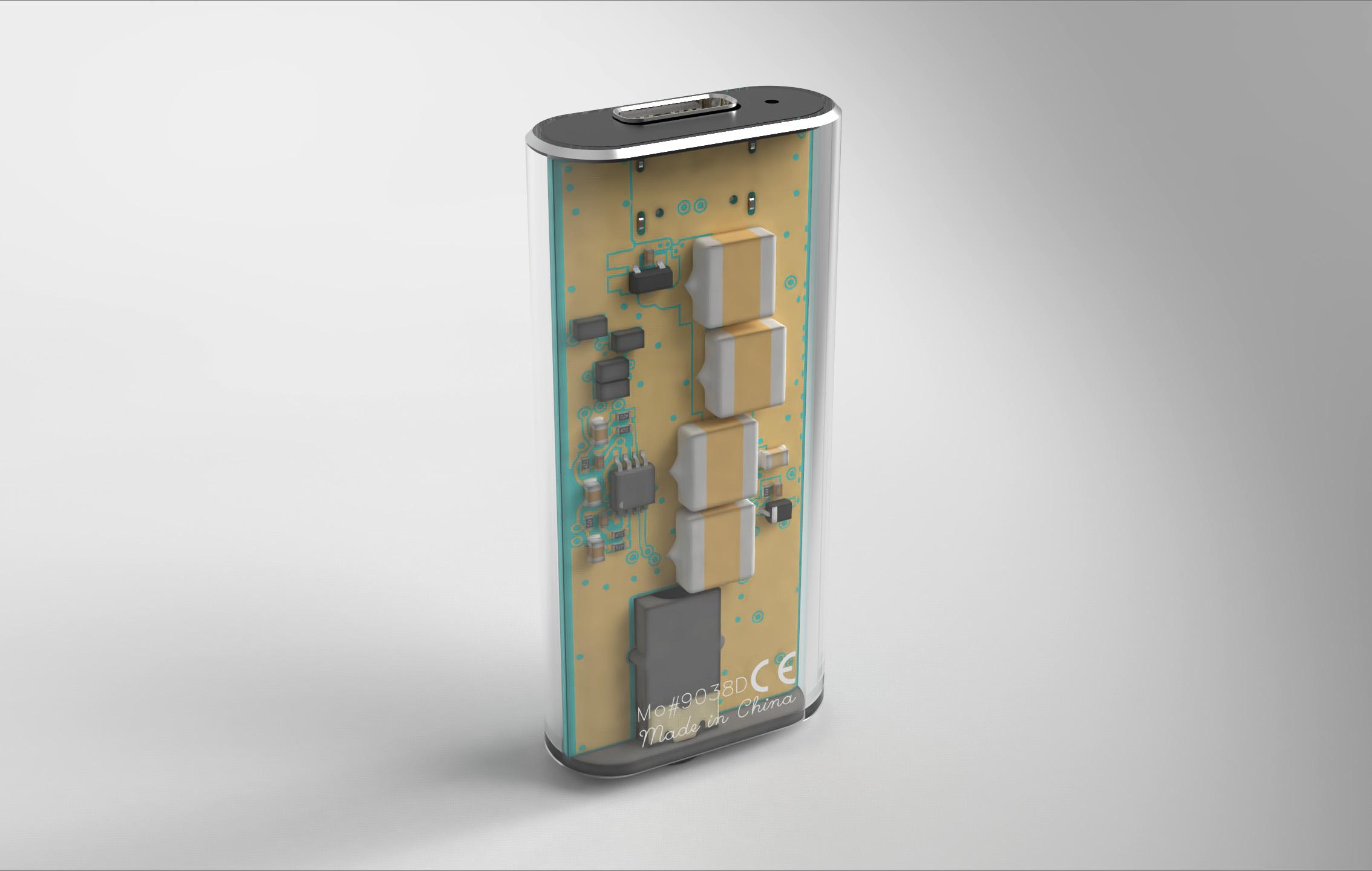 E1DA 9038D6K Bộ khuếch đại tai nghe USB Giắc cắm 3,5 mm Đầu ra không cân bằng DAC HPA