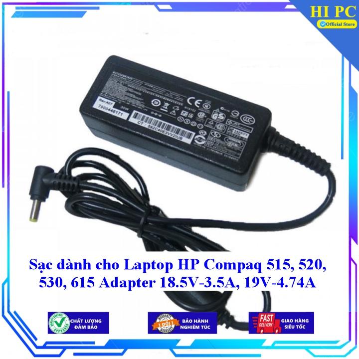 Sạc dành cho Laptop HP Compaq 515 520 530 615 Adapter 18.5V-3.5A, 19V-4.74A - Hàng Nhập Khẩu