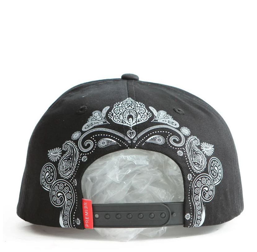 PREMI3R Mũ Snapback Nón Hiphop PREMIER paisley Mũ lưỡi trai phong cách hàn quốc nón thương hiệu chính hãng