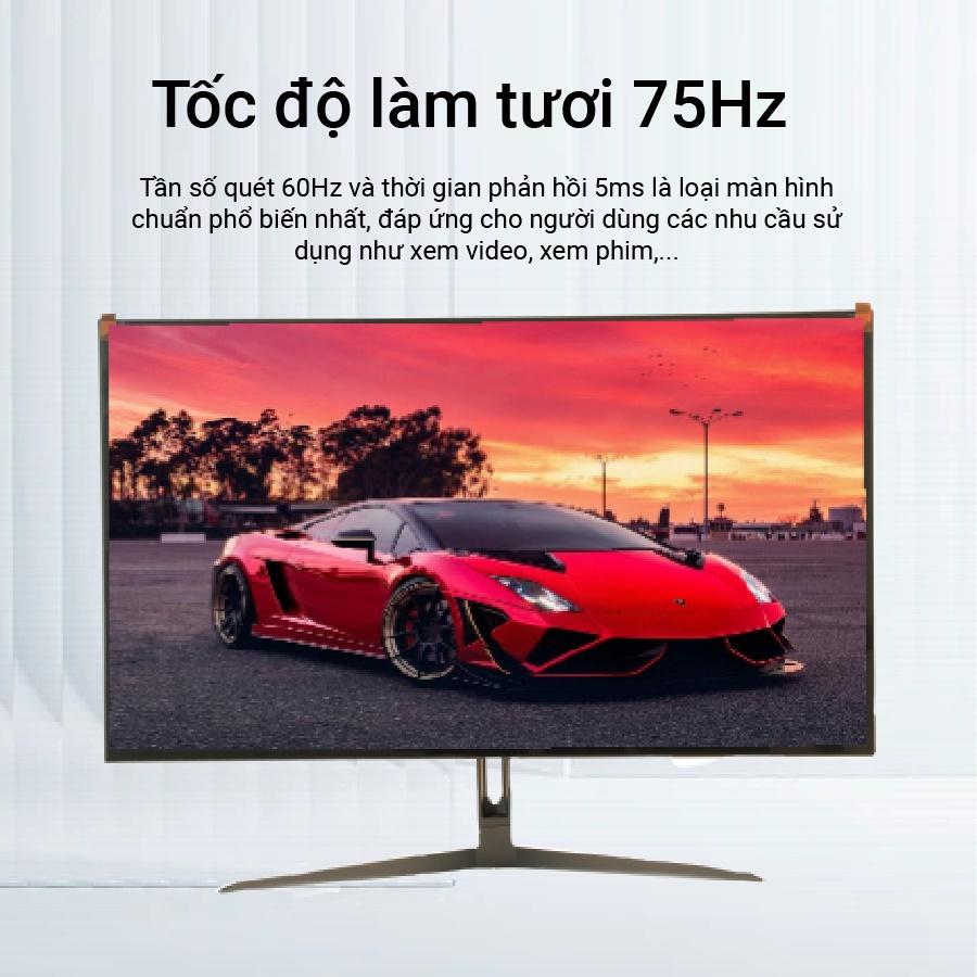 Màn hình máy tính T272QC 27 inch 2K full 4 viền 165HZ - Chất lượng cao - Hàng Chính Hãng