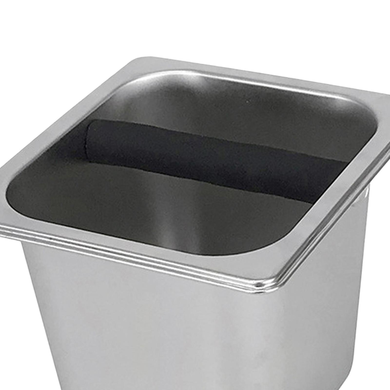 Stainless Steel Espresso with Rubber Bar for Home, Kitchen, Cafe Shop,