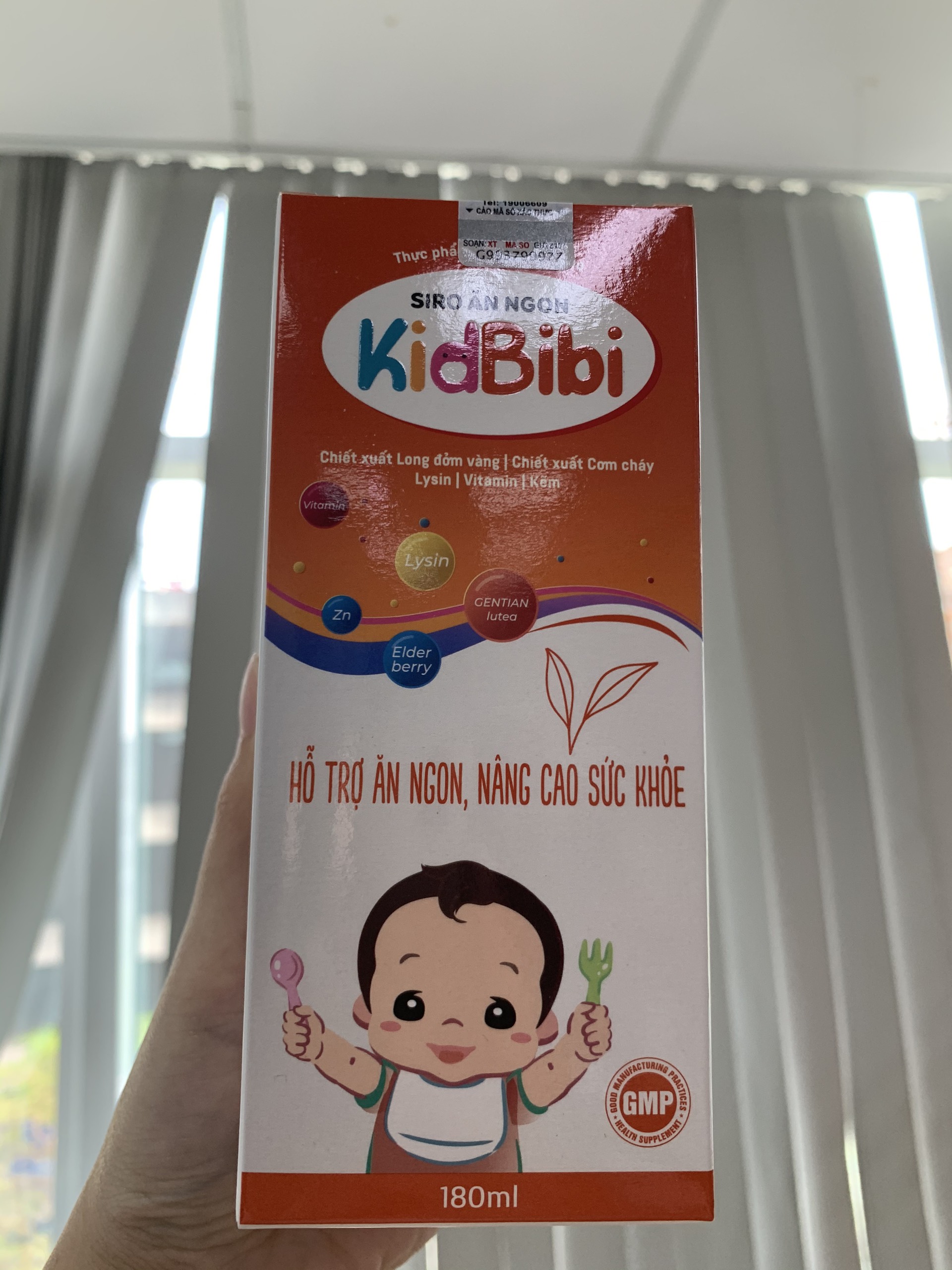 Siro ăn ngon KidBibi - Hỗ trợ bé hết biếng ăn, tăng cường sức đề kháng