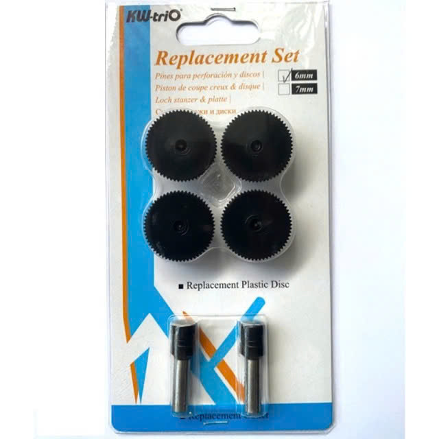 [CHÍNH HÃNG] Lưỡi dao đục lỗ Kw-TriO 952 (Bộ lẻ: 1 lưỡi dao + 2 đĩa nhựa)