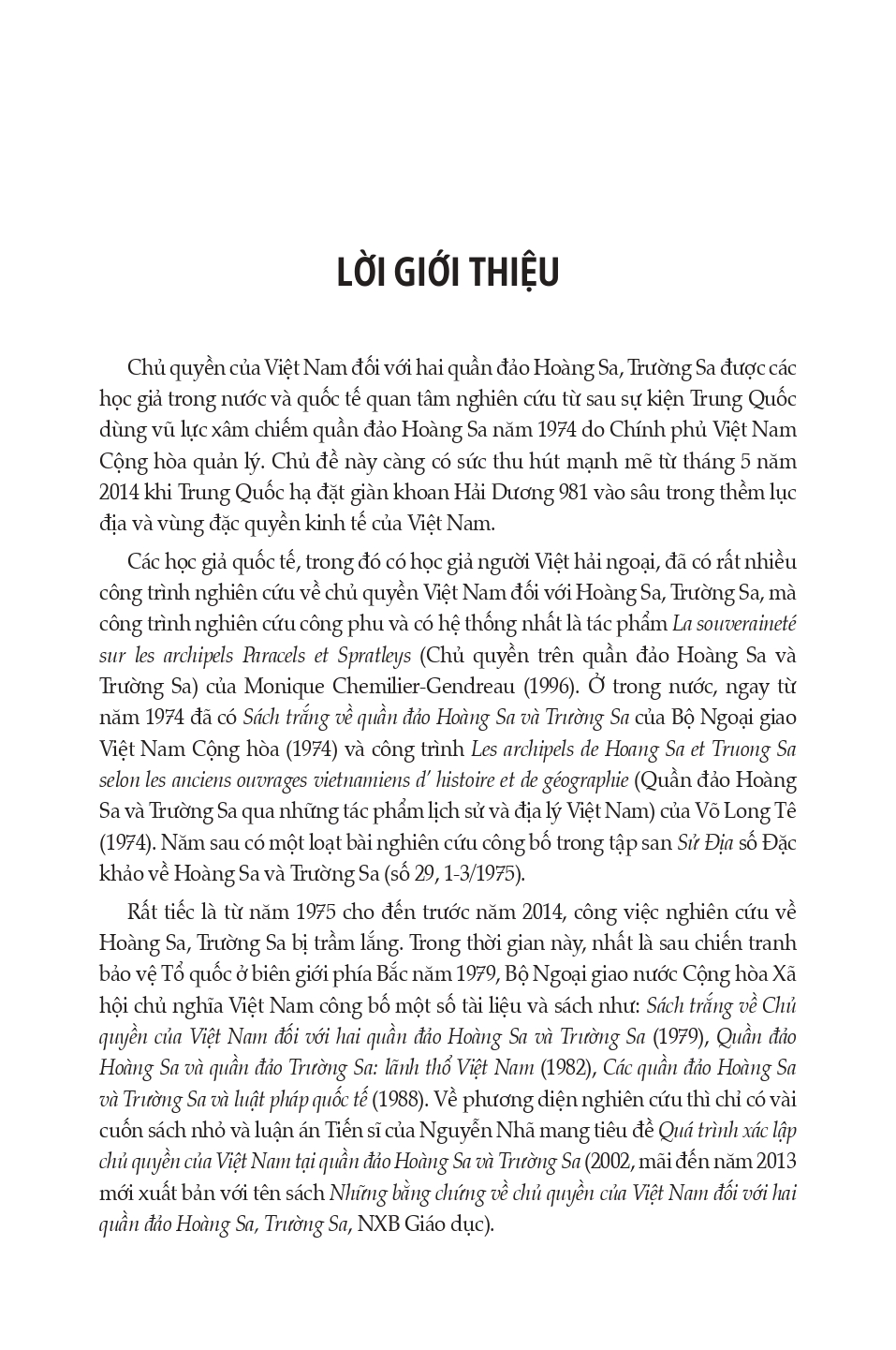 Hoàng Sa, Trường Sa Chu Quyền Của Việt Nam - Tư Liệu Và Sự Thật Lịch Sử (Tái bản 2025)