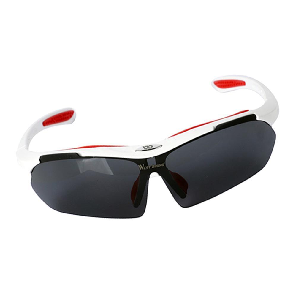 Cycling Glasses Sports Fishing UV400 Sunglasses Goggles with Case