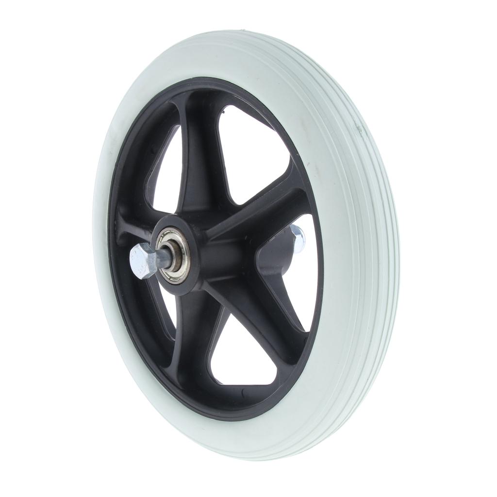 2pcs 5/16 Bear Wheelchair Front Castor Wheels Replacement 7 inch