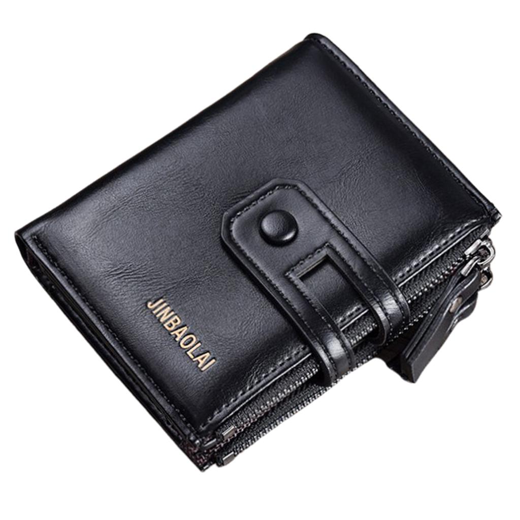 Fashion Bifold Wallet PU Leather Multi Card Organizer for Women Men