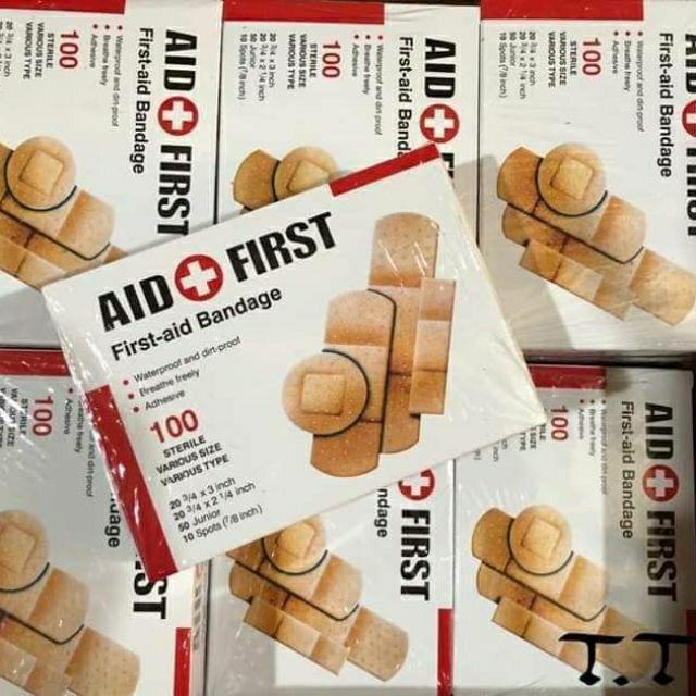 Băng Ơ Gâu Y Tế Đủ Kích Thước, Băng AID FIRST