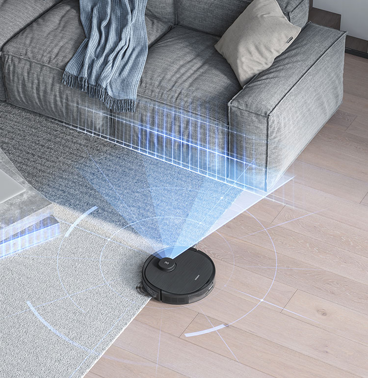 Robot hút bụi lau nhà Ecovacs DEEBOT OZMO T8 AIVI