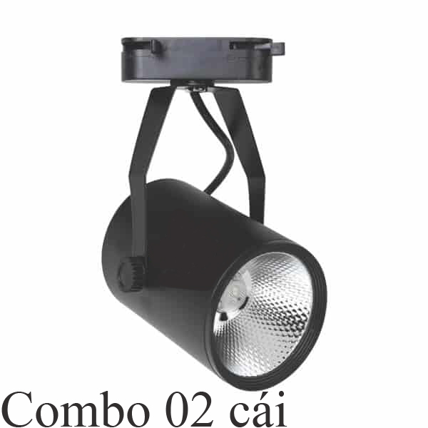 Combo 02 đèn thanh ray 30w vỏ đen